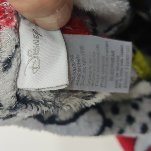 DISNEY MICKEY FLEECE SLEEP PANTS 2X - Picture 3 of 3